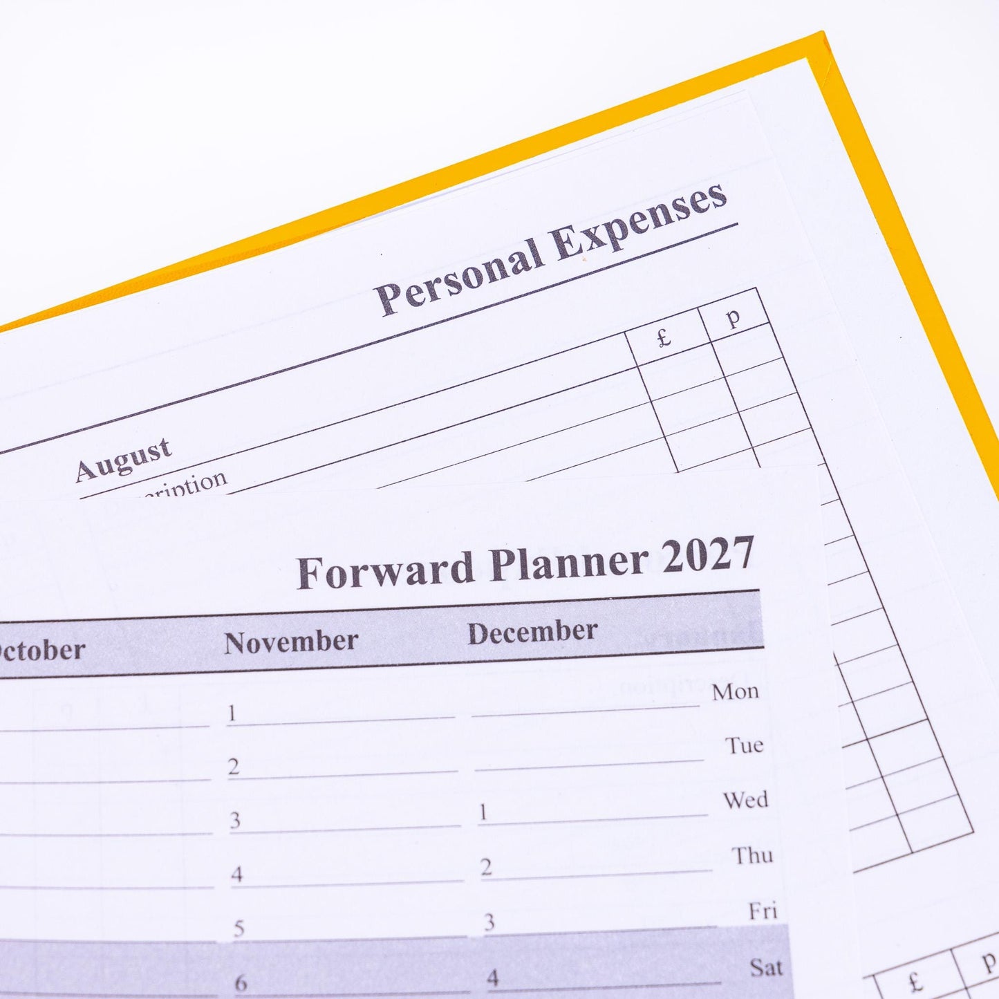 2026 A5 Hardback Diary: Day to Page Planner