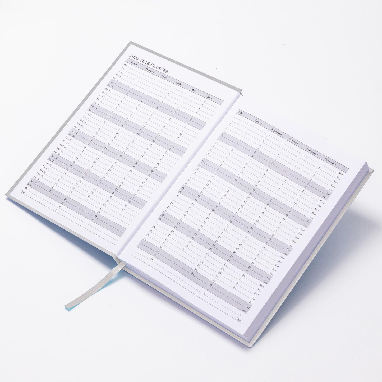 2026 Diary A4 page a day Full Year Planner Desk Office Calendar Hardback