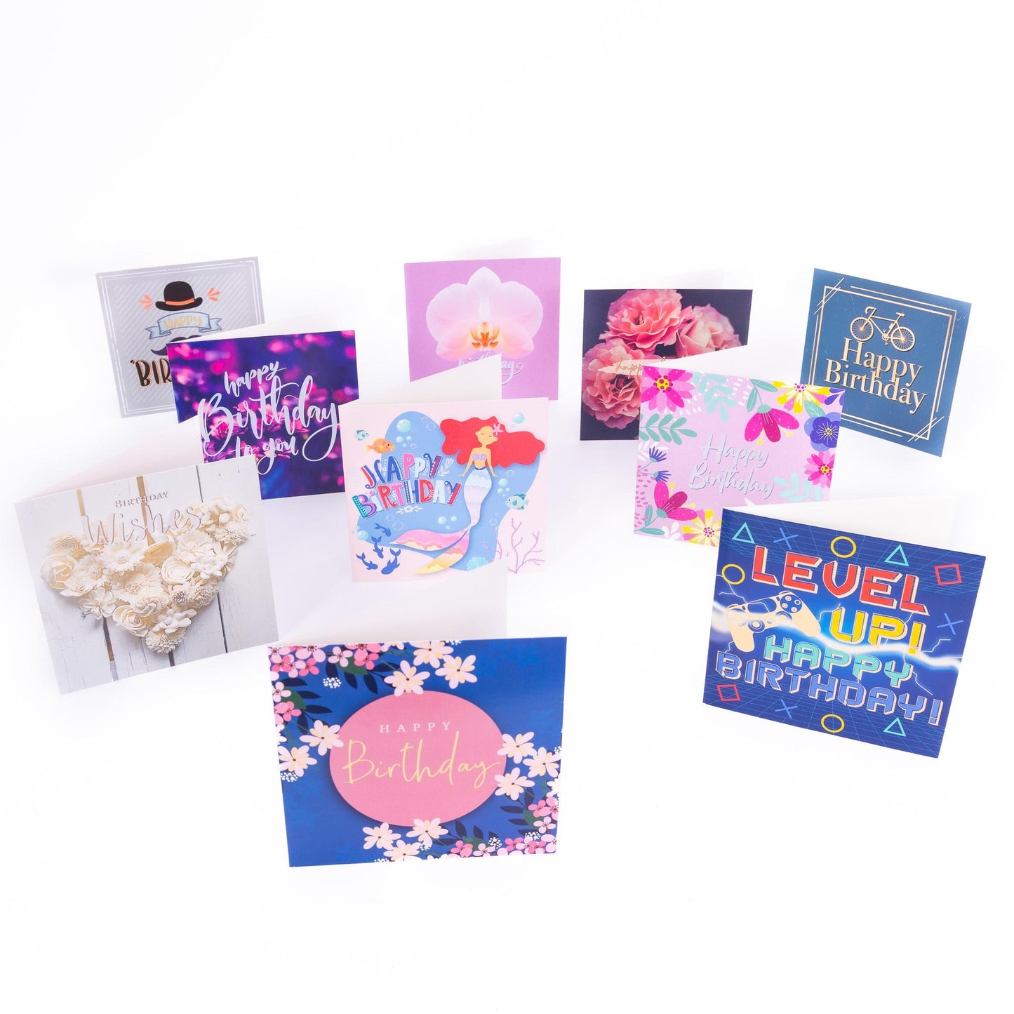 Mixed Birthday Cards: 24 Unique Designs