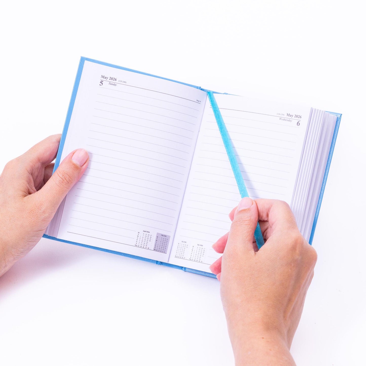 2026 A6 Hardback Diary: Page-a-Day Planner