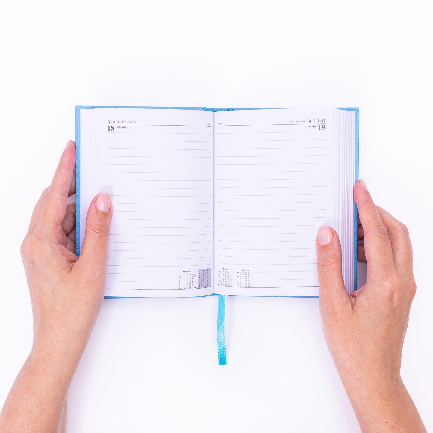 2026 A6 Hardback Diary: Page-a-Day Planner