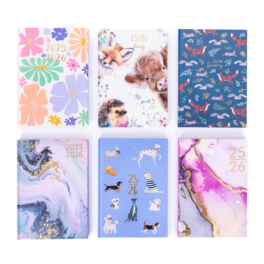 Academic 2025 2026 A5 Week to view Diary School Office Mid Year Teacher Hardback Etsy