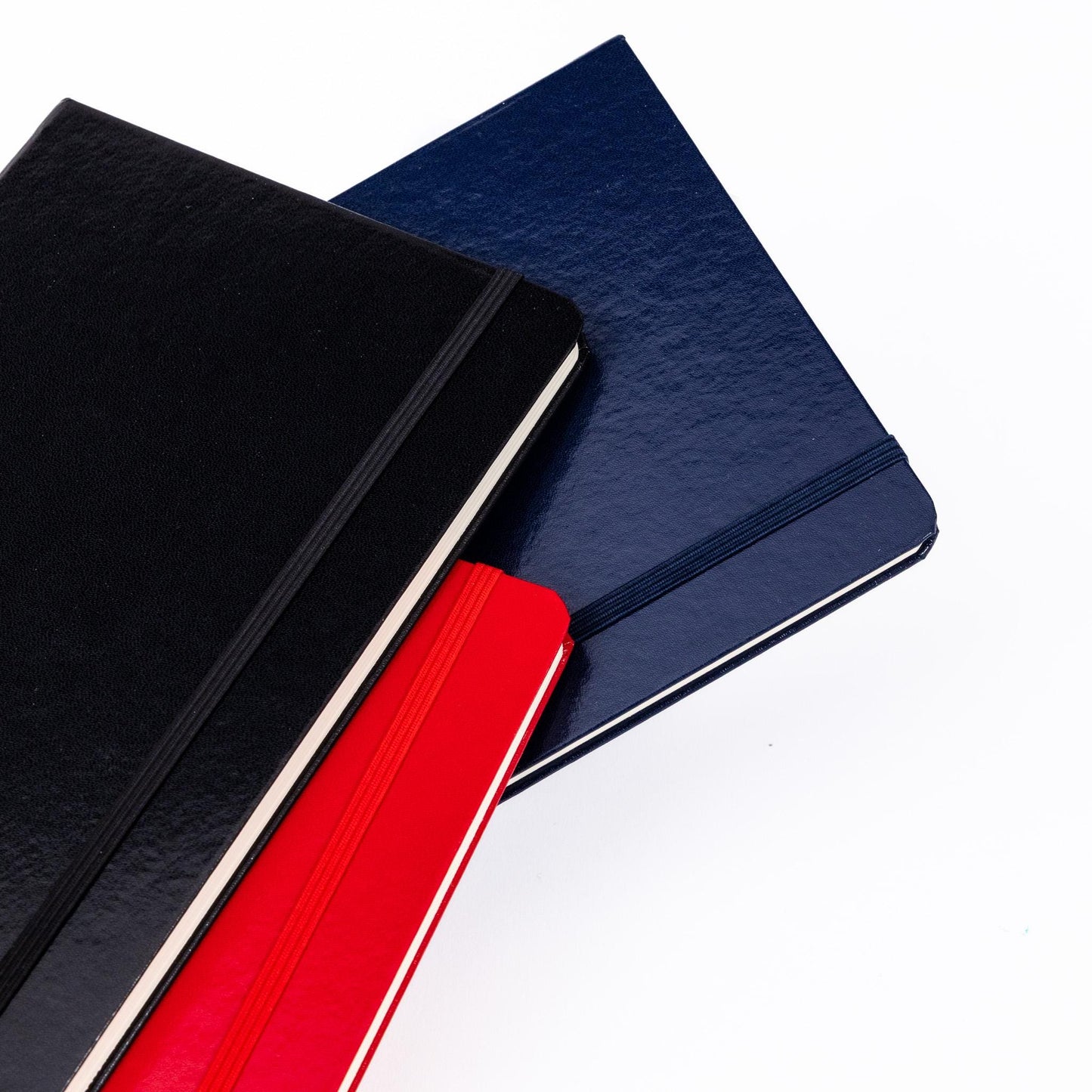 3 Pack Hardback Lined Notebook Ruled Notepad Notes Journal Premium Book