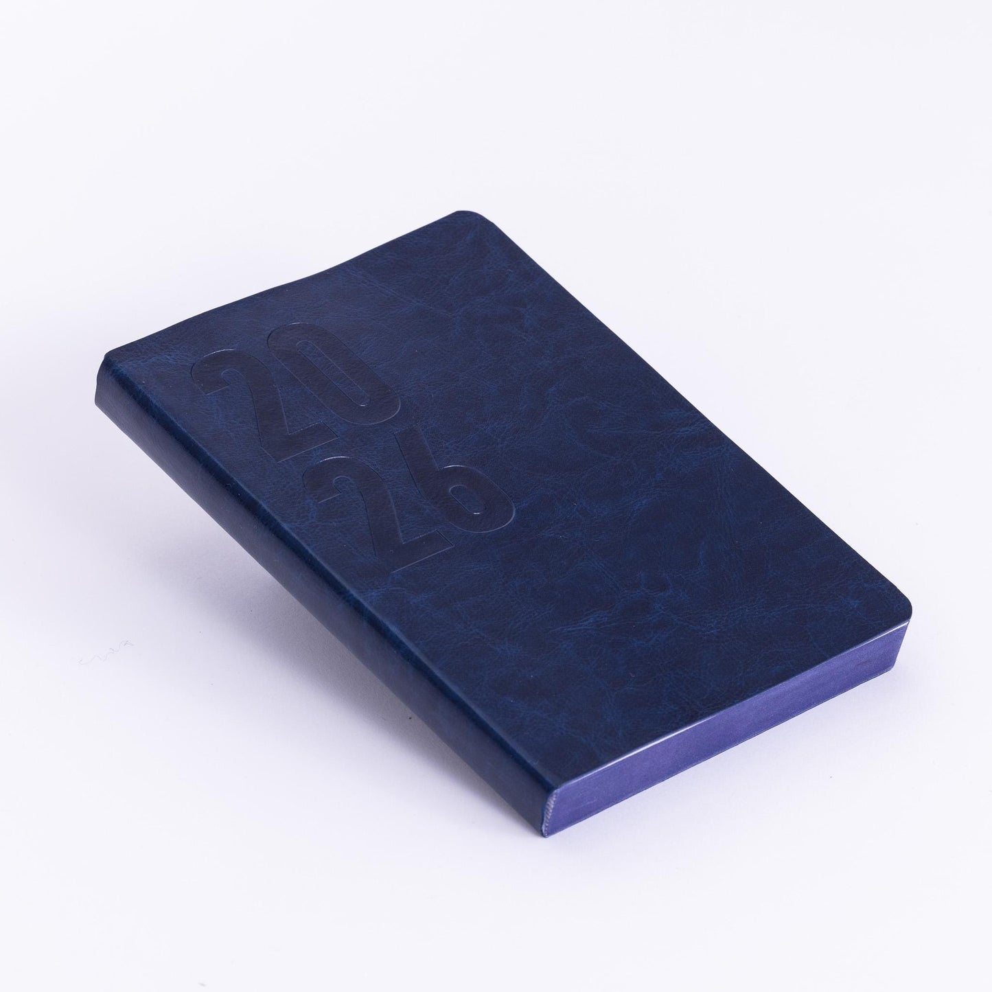 2026 A5 Page-a-Day Diary: Navy Softcover Planner with Printed Edges