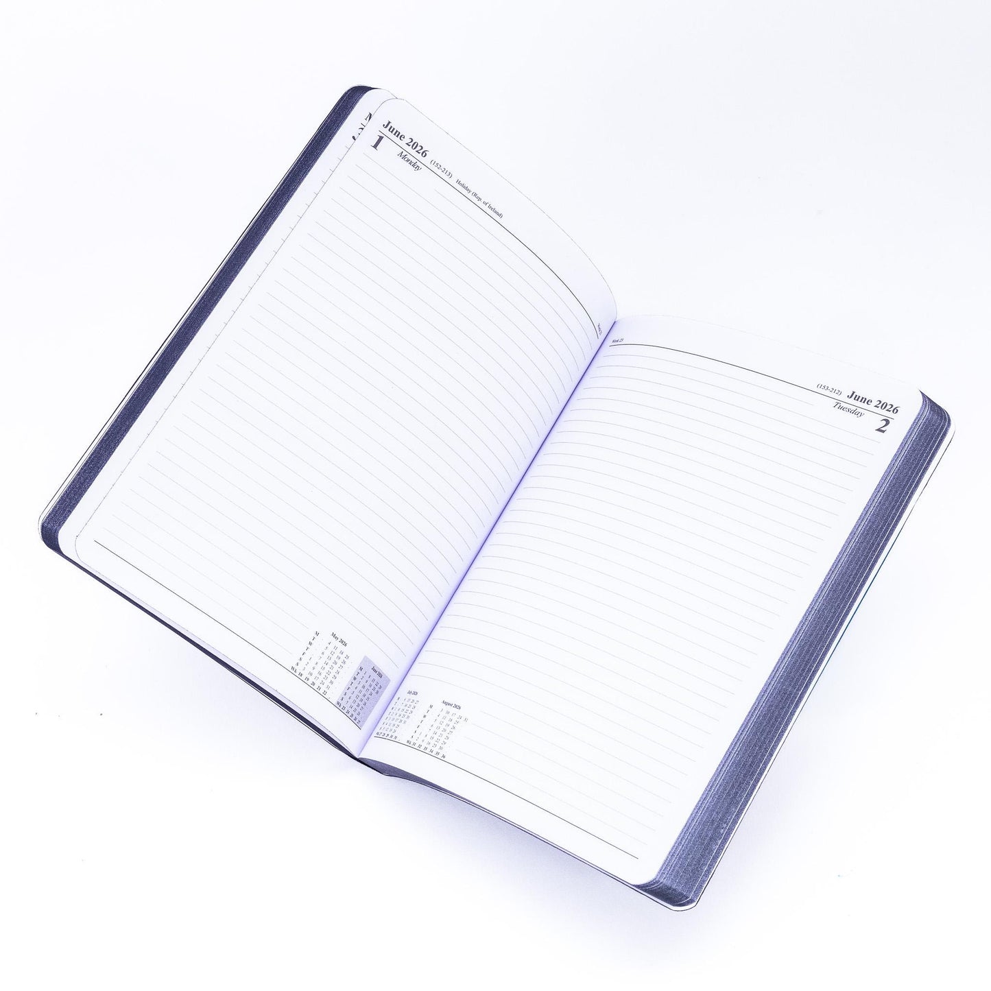 2026 A5 Page-a-Day Diary: Softcover Planner with Printed Edges