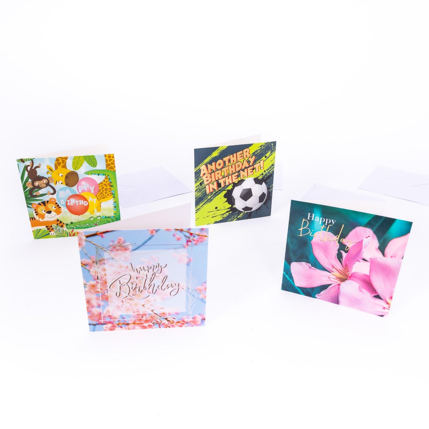 Mixed Birthday Cards: 24 Unique Designs