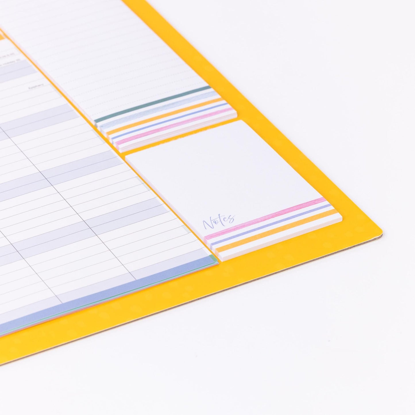 2026 Family Planner 5 Column Calendar Wall Organiser Shopping List & Notepad