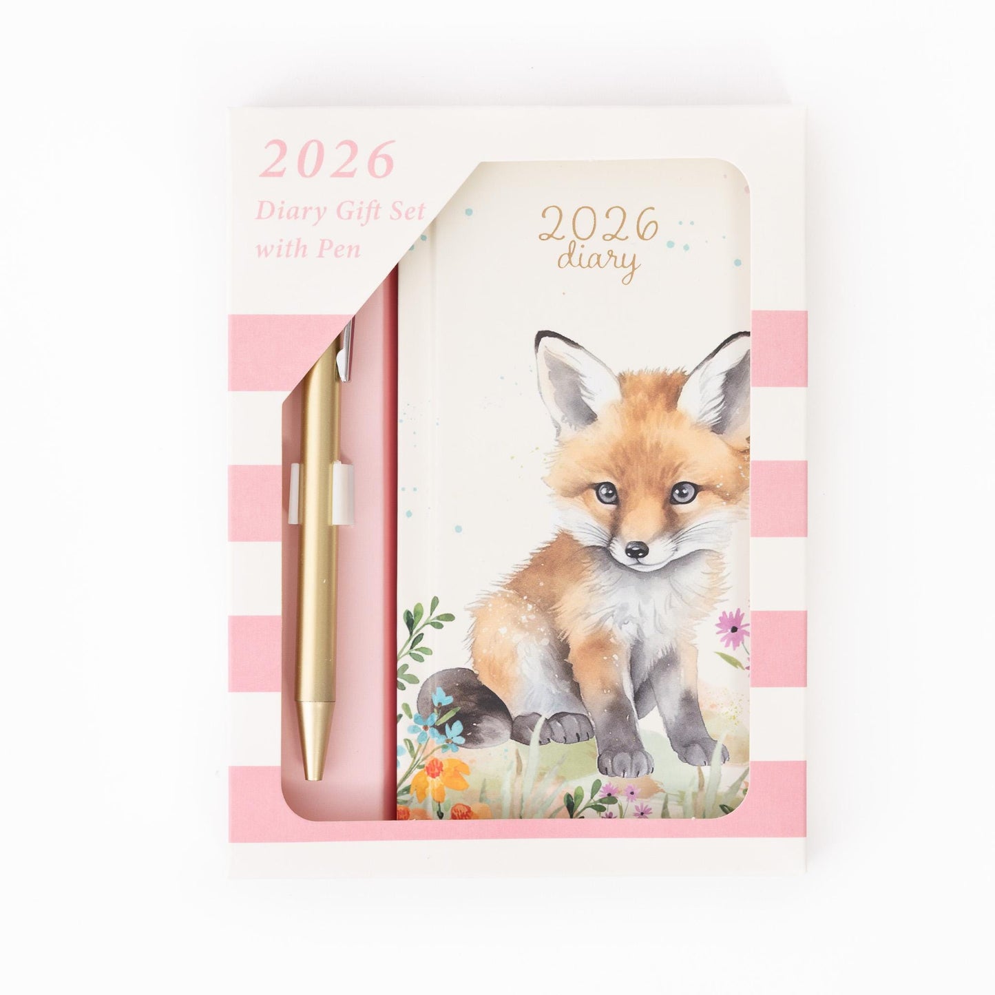 2026 Slim Week-to-View Diary & Pen Gift Set - Evelay Planner