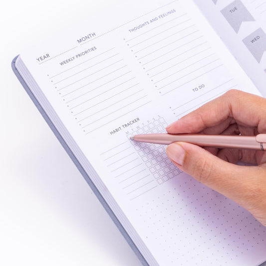 Gratitude Journal Notepad Daily Mindfulness A5 Hardback Notebook Quote Diary Etsy