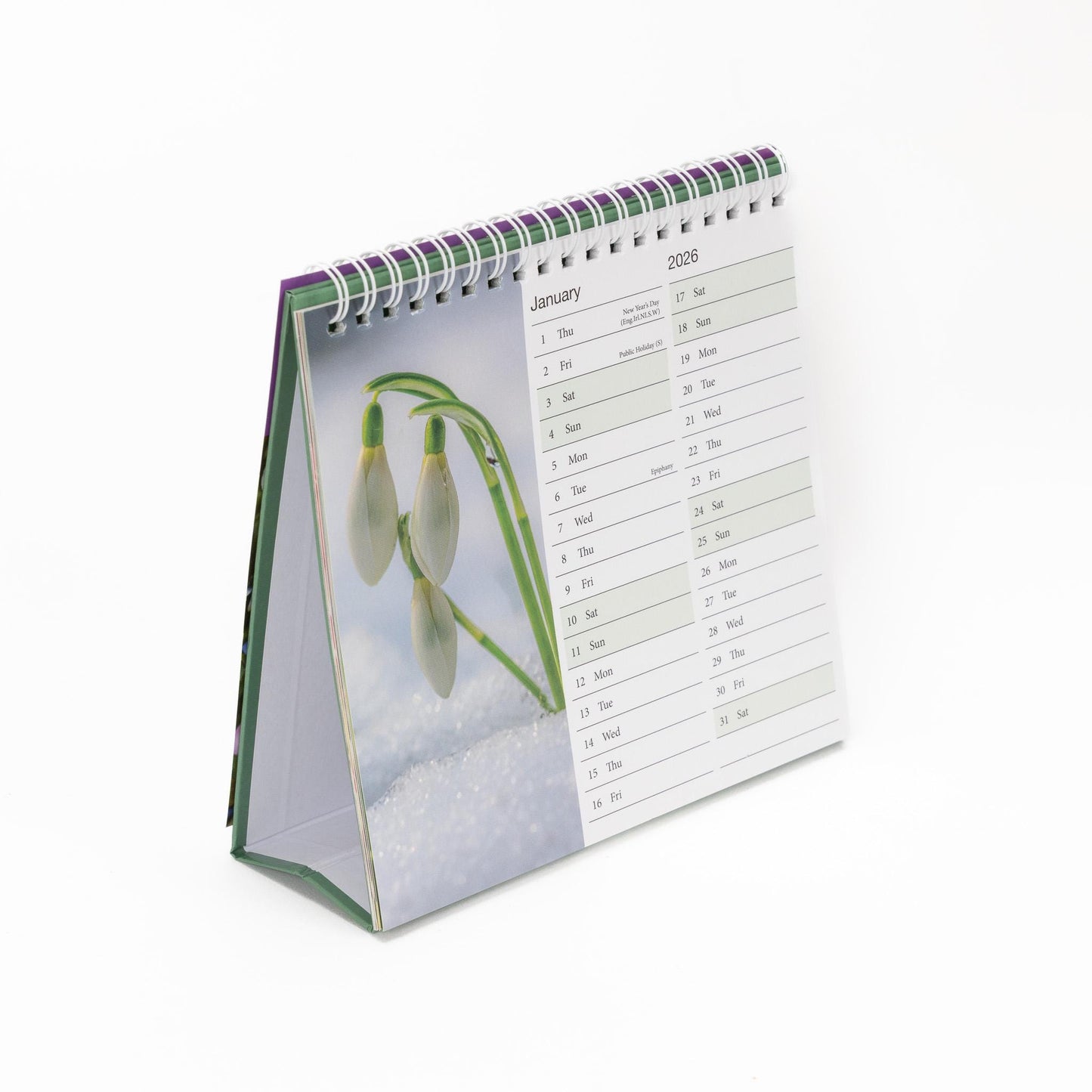 2026 Month to View Desk Calendar Home Office Table Work Top Planner Organiser