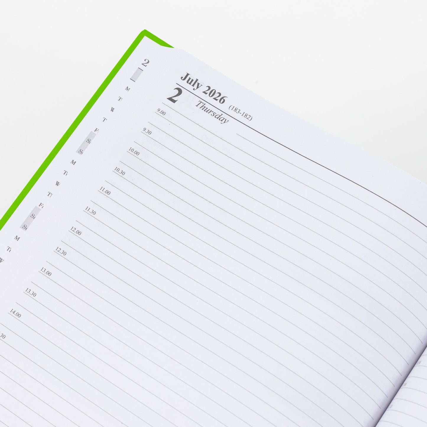 2026 Appointment Diary A4 Day to Page Year Planner Full Page Saturday & Sunday