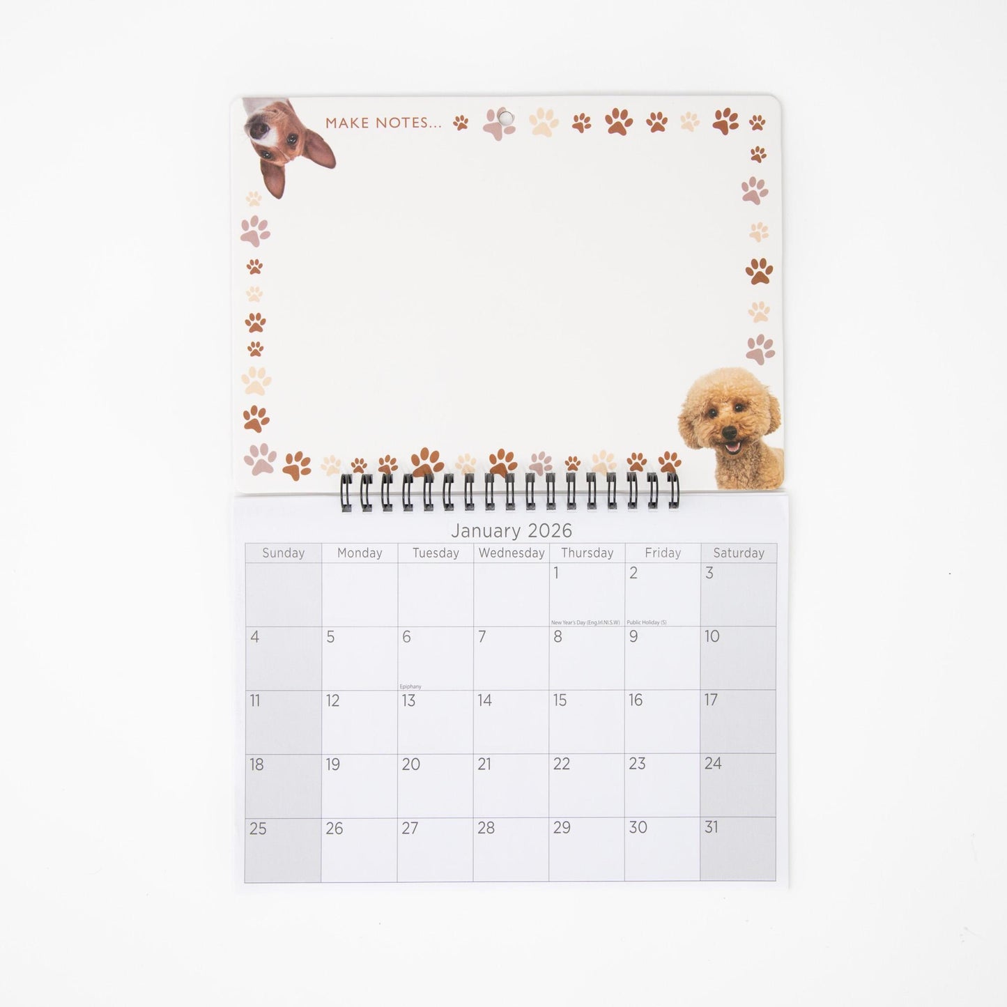 2026 Monthly Memo Board Wall Calendar Family Organiser White Board & Pen