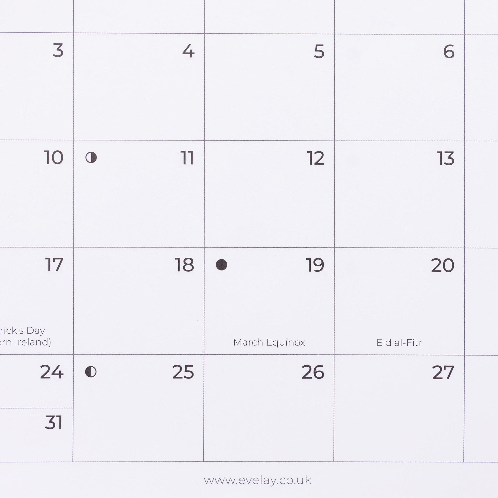 2026 Calendar A4 Landscape Month To View Wall Planner Family Office Organiser Etsy