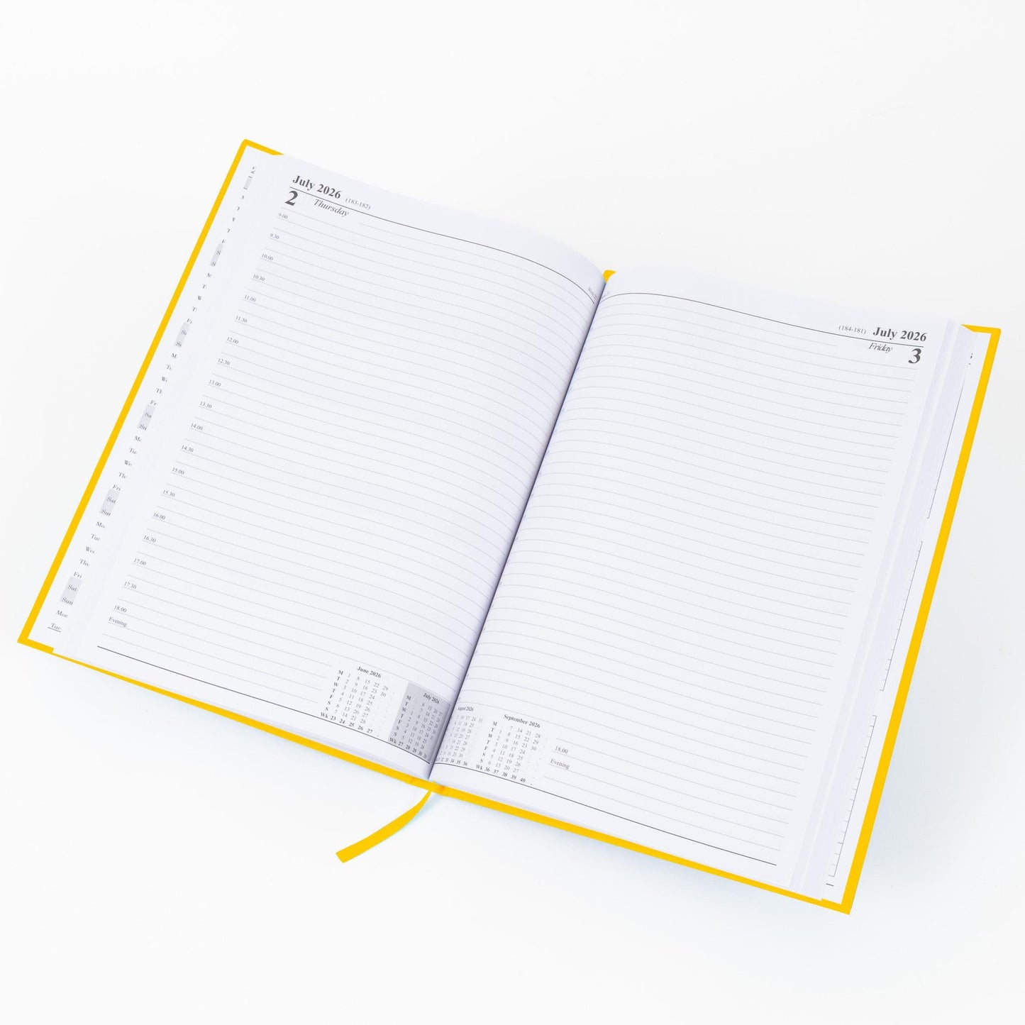 2026 Appointment Diary A4 Day to Page Year Planner Full Page Saturday & Sunday