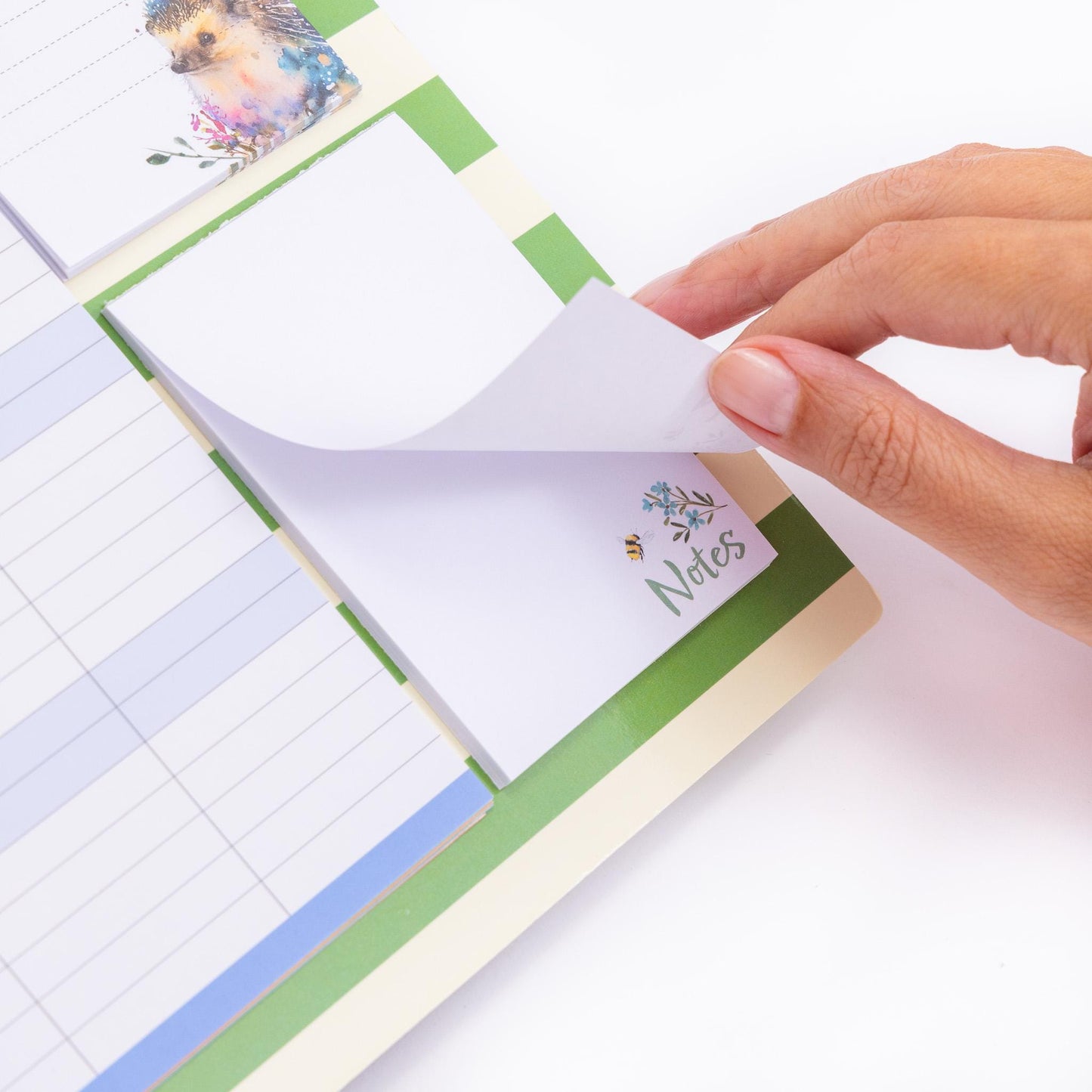 2026 Family Planner 5 Column Calendar Wall Organiser Shopping List & Notepad