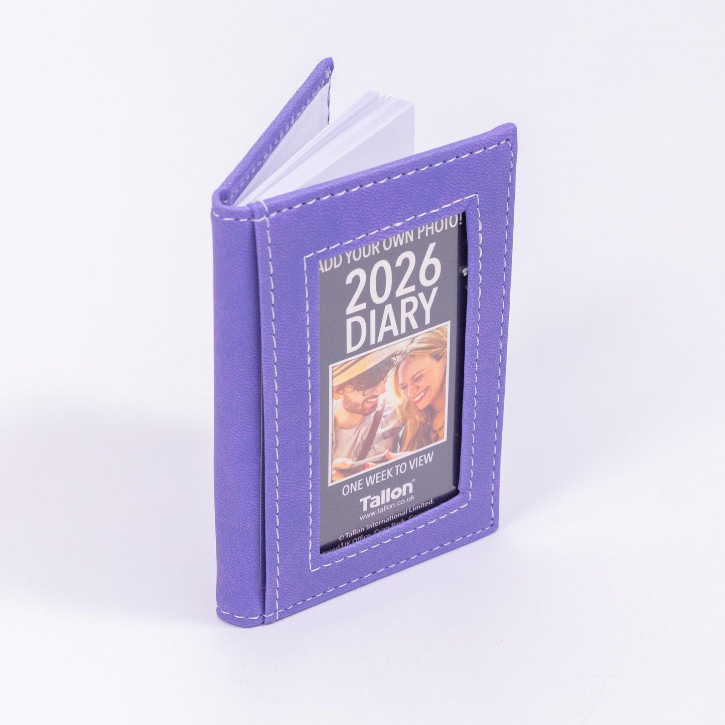 2026 Pocket Week to View Diary: Personalized Photo Album