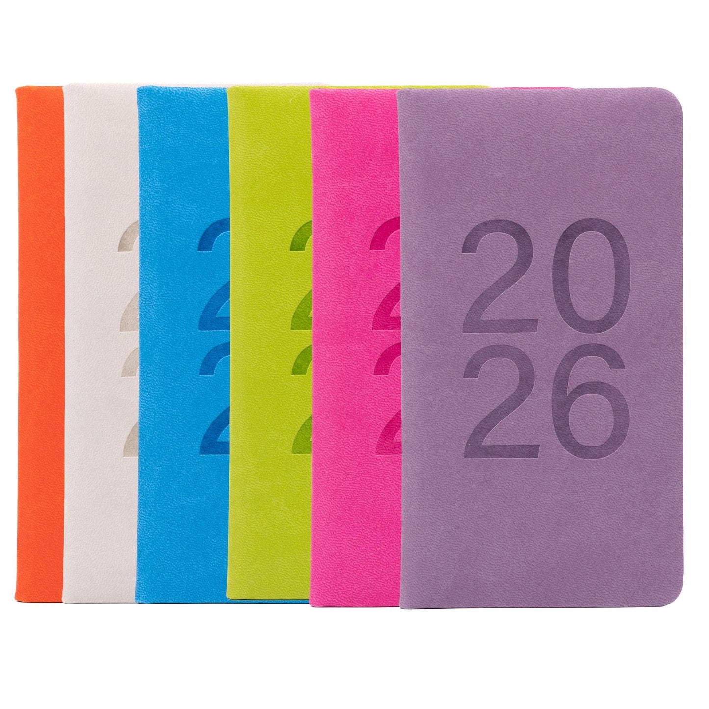 2026 Diary Slim Padded Week to View Diaries Full Year Journal Calendar Planner