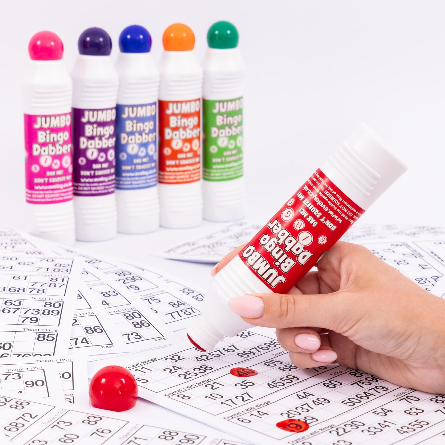 jumbo Bingo Dabbers Large Coloured Felt Markers Mixed Pens Ticket Dobber dabber Etsy