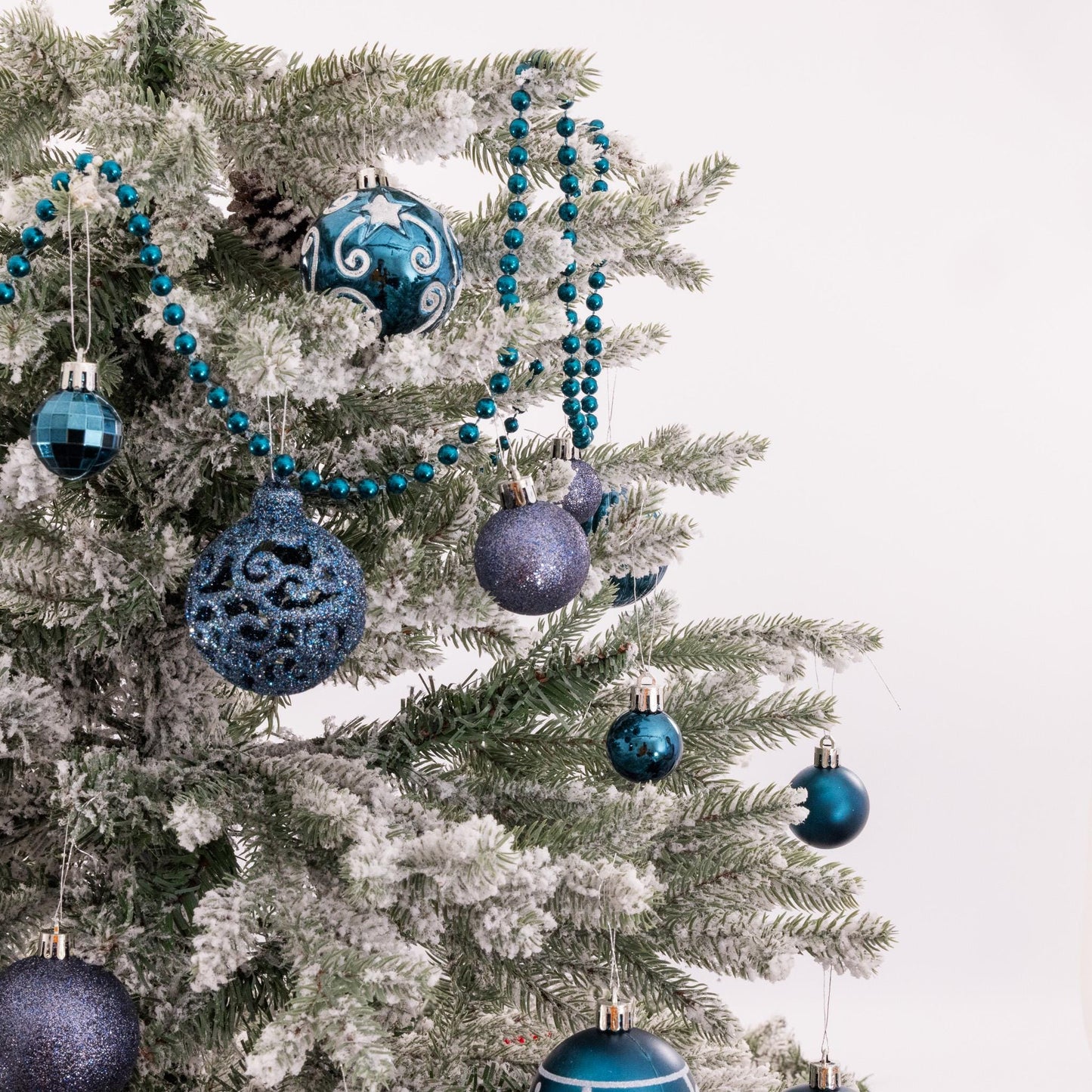 100 Christmas Baubles Tree Hanging Balls Xmas Party Beads Ornament navy Etsy