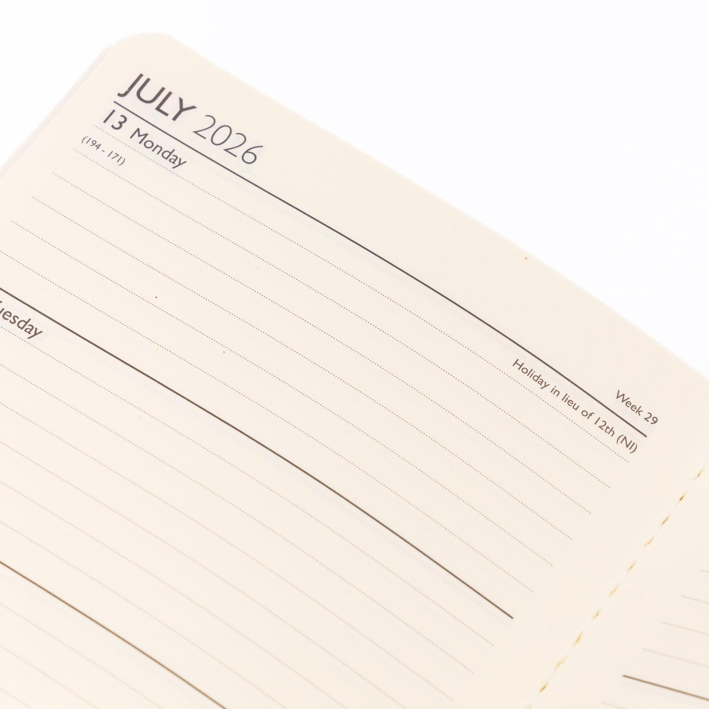 2026 Eco-Friendly Week to View Diary: A5 or Slim Recyclable Planner