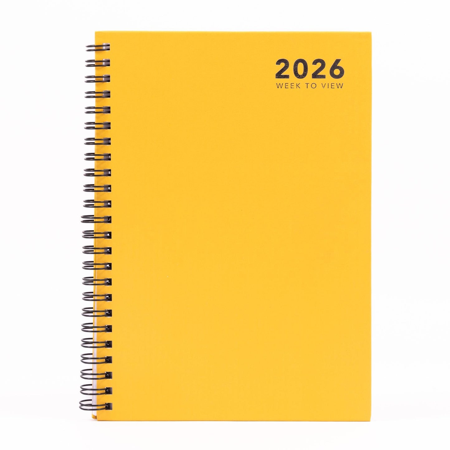 2026 A5 Week To View Diary Full Year Planner Desk Organiser Spiral Hardback Book