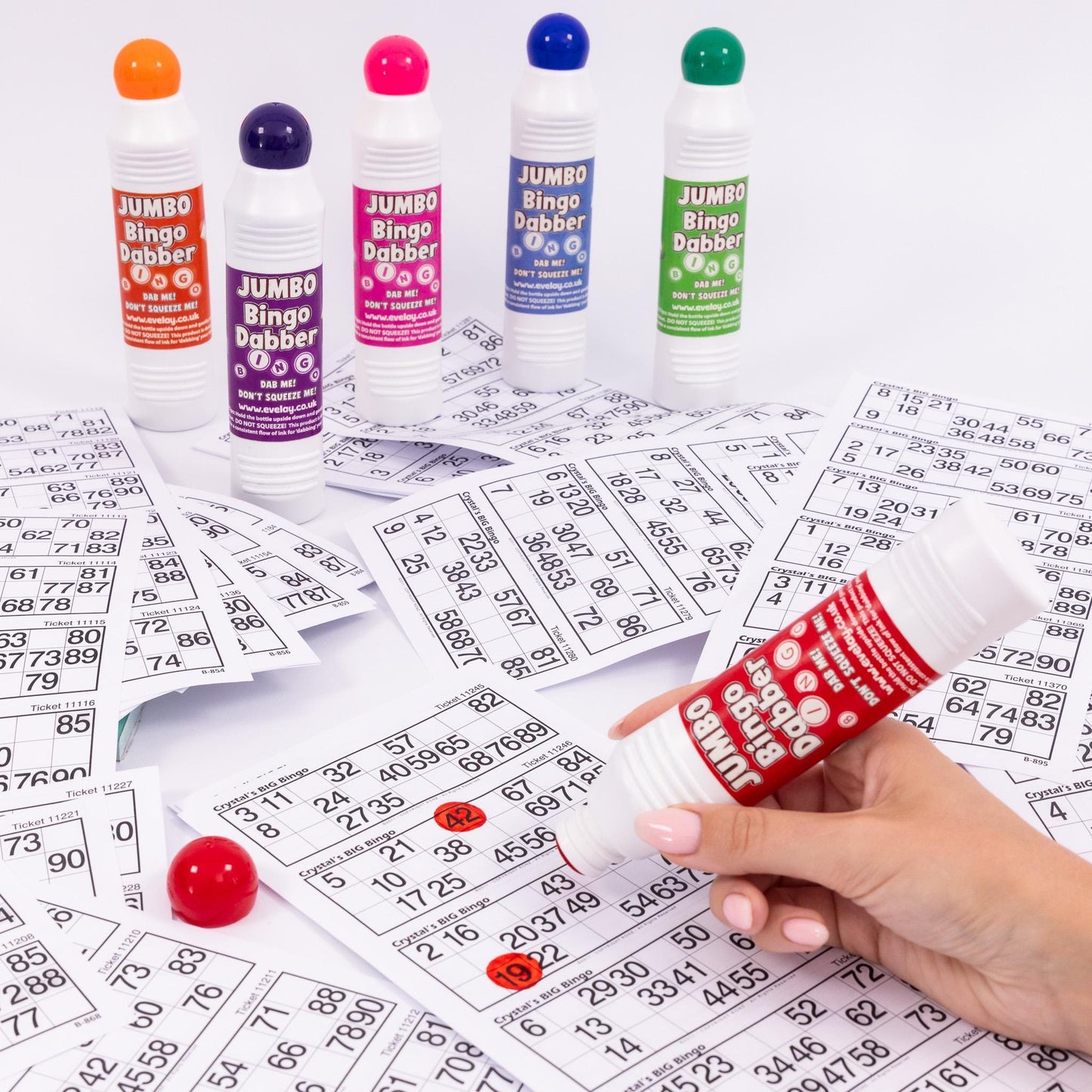 jumbo Bingo Dabbers Large Coloured Felt Markers Mixed Pens Ticket Dobber dabber Etsy