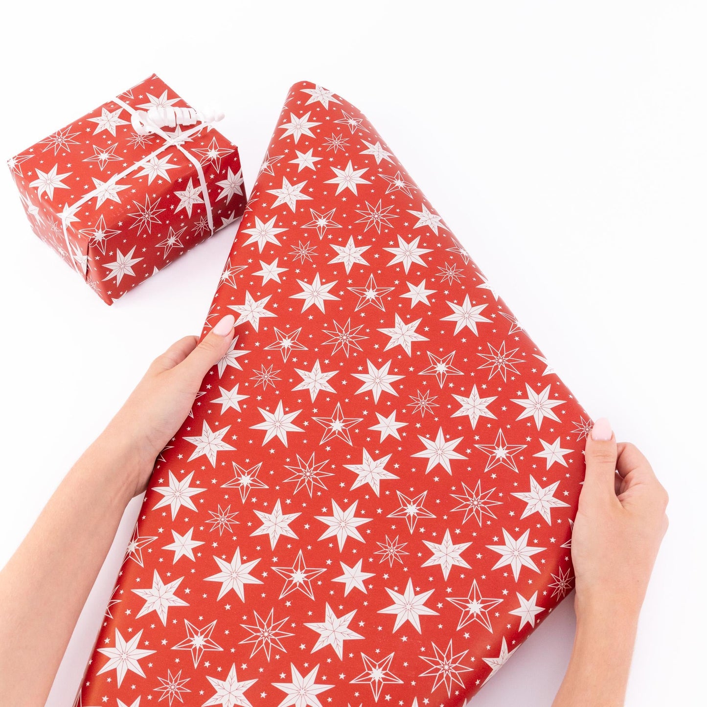 4 Rolls Christmas Gift Wrapping Scandi Paper 4M x 70cm Roll 16 Metre Etsy