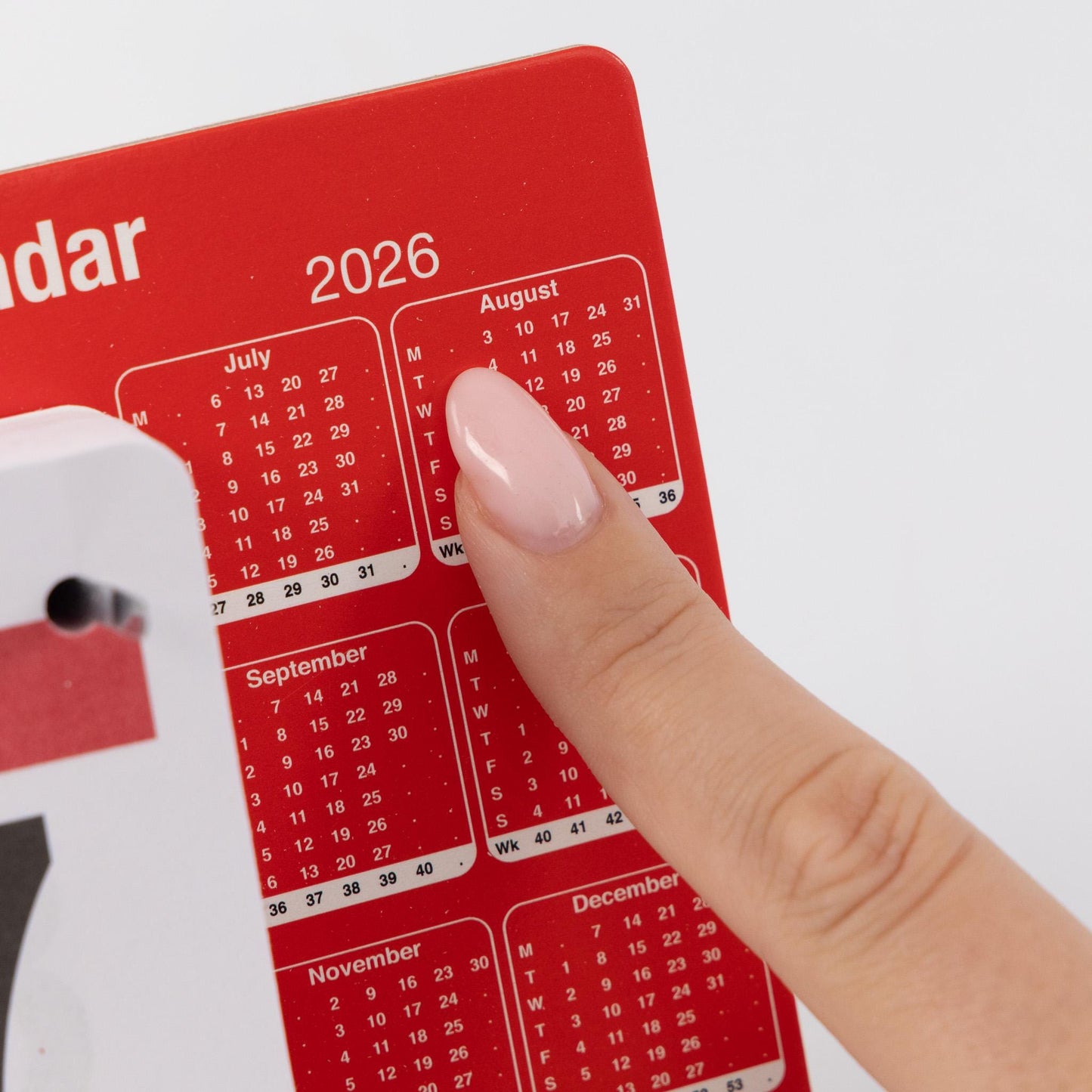 2026 Day To View Stand Up Tear Off Desk Office Calendar Planner Quotes & Facts Etsy