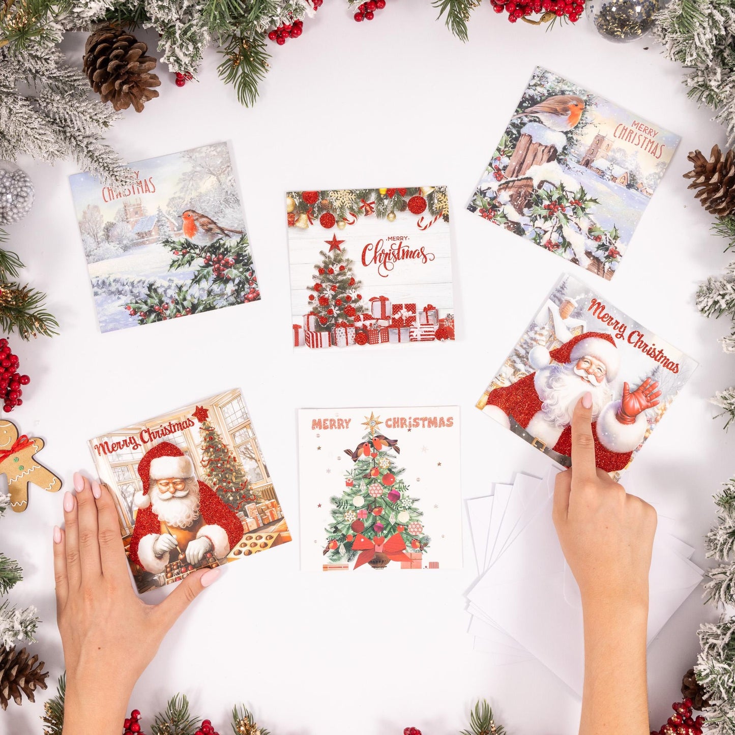 Christmas Cards Bumper Pack of 36 Mixed Cute Traditional Festive 6 Mixed Designs Etsy