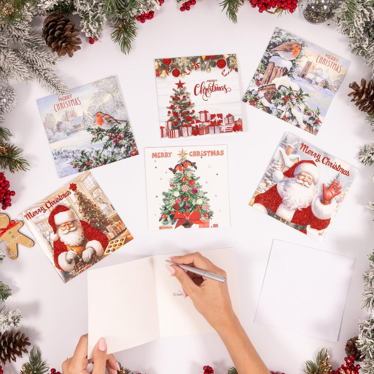 Christmas Cards Bumper Pack of 36 Mixed Cute Traditional Festive 6 Mixed Designs Etsy