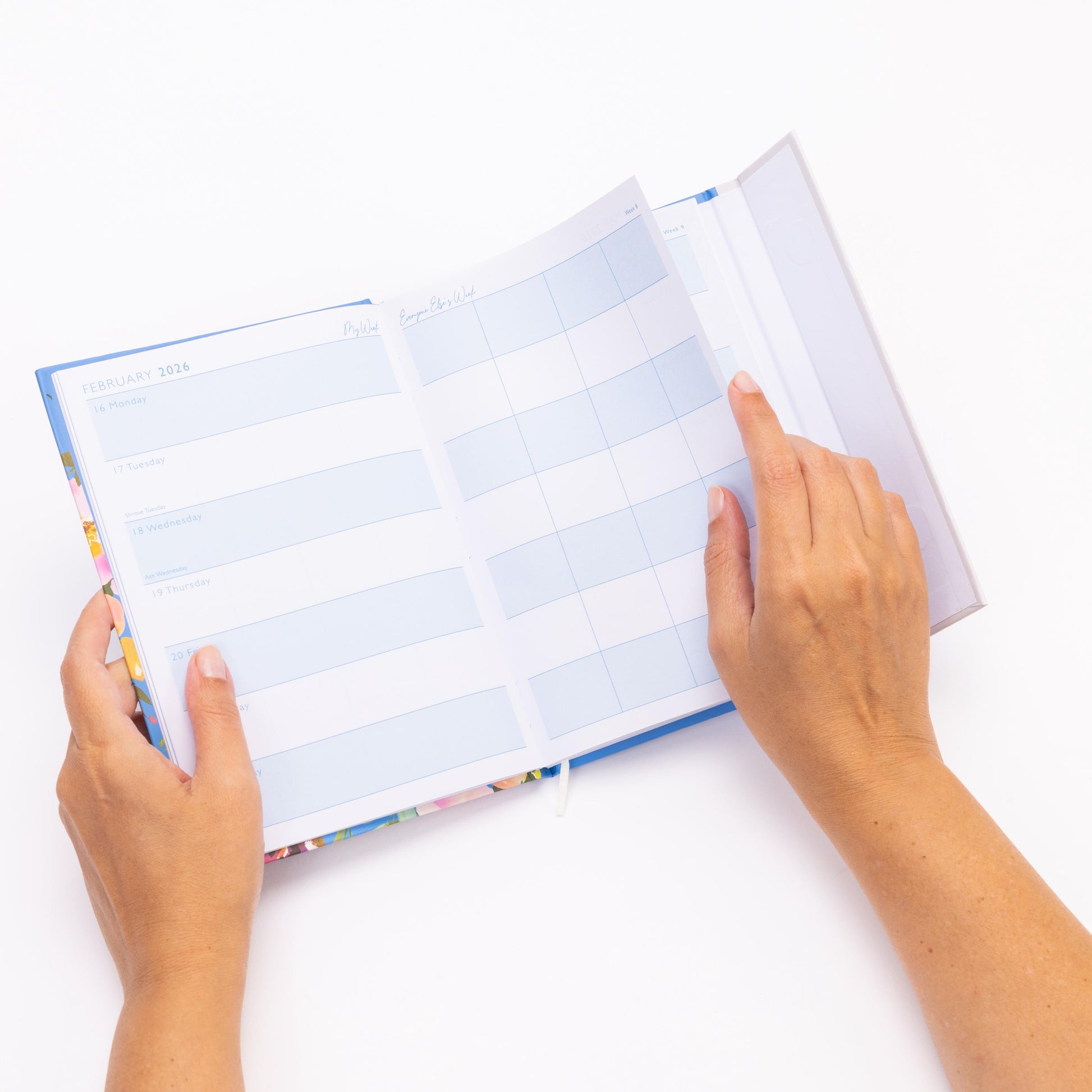 2026 A5 A6 Week To View Diary Organiser Magnetic Closure Cover Family Planner Etsy