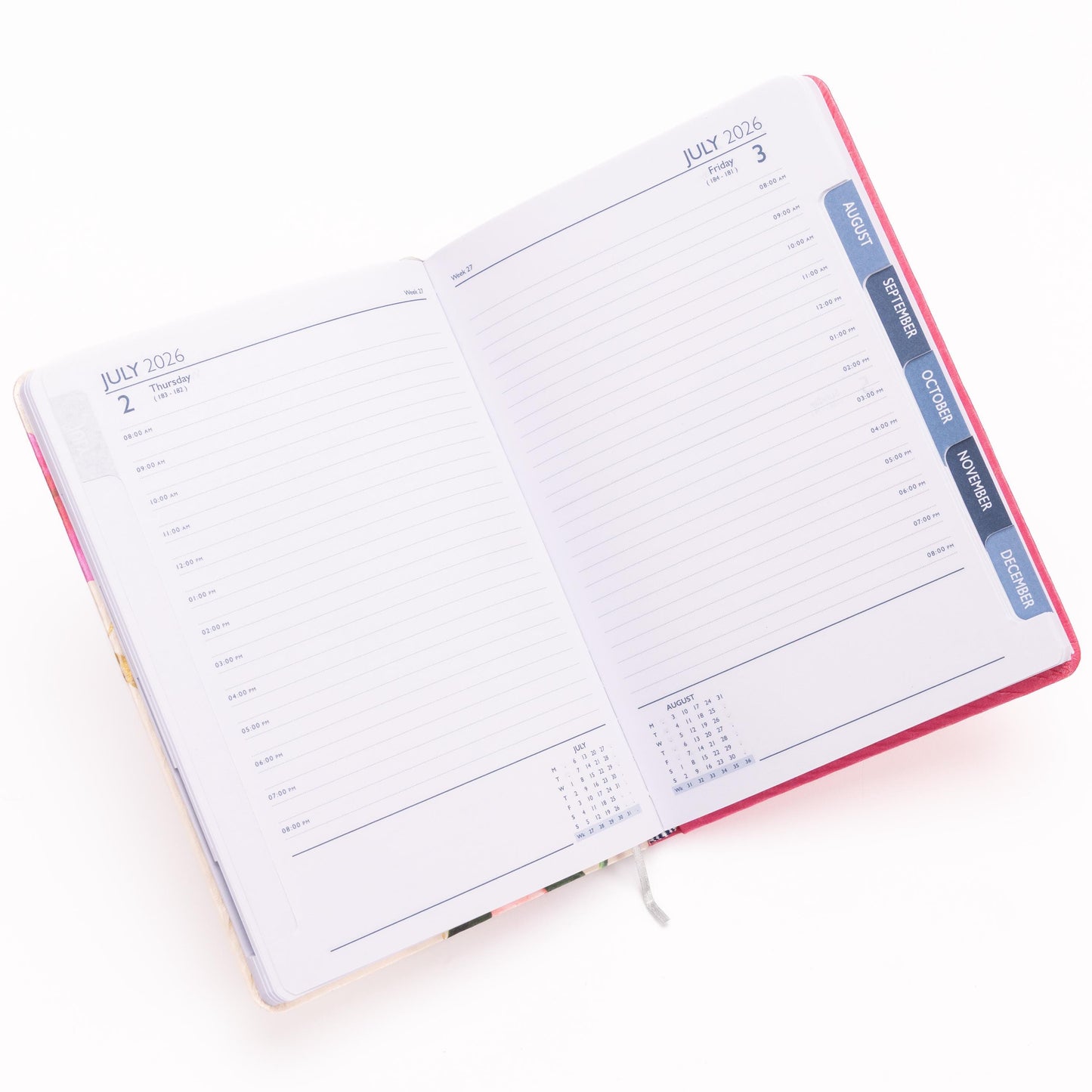 2026 Diary A5 A6 Index Day A Page Desk Diaries Planner Organiser Office Fabric Etsy