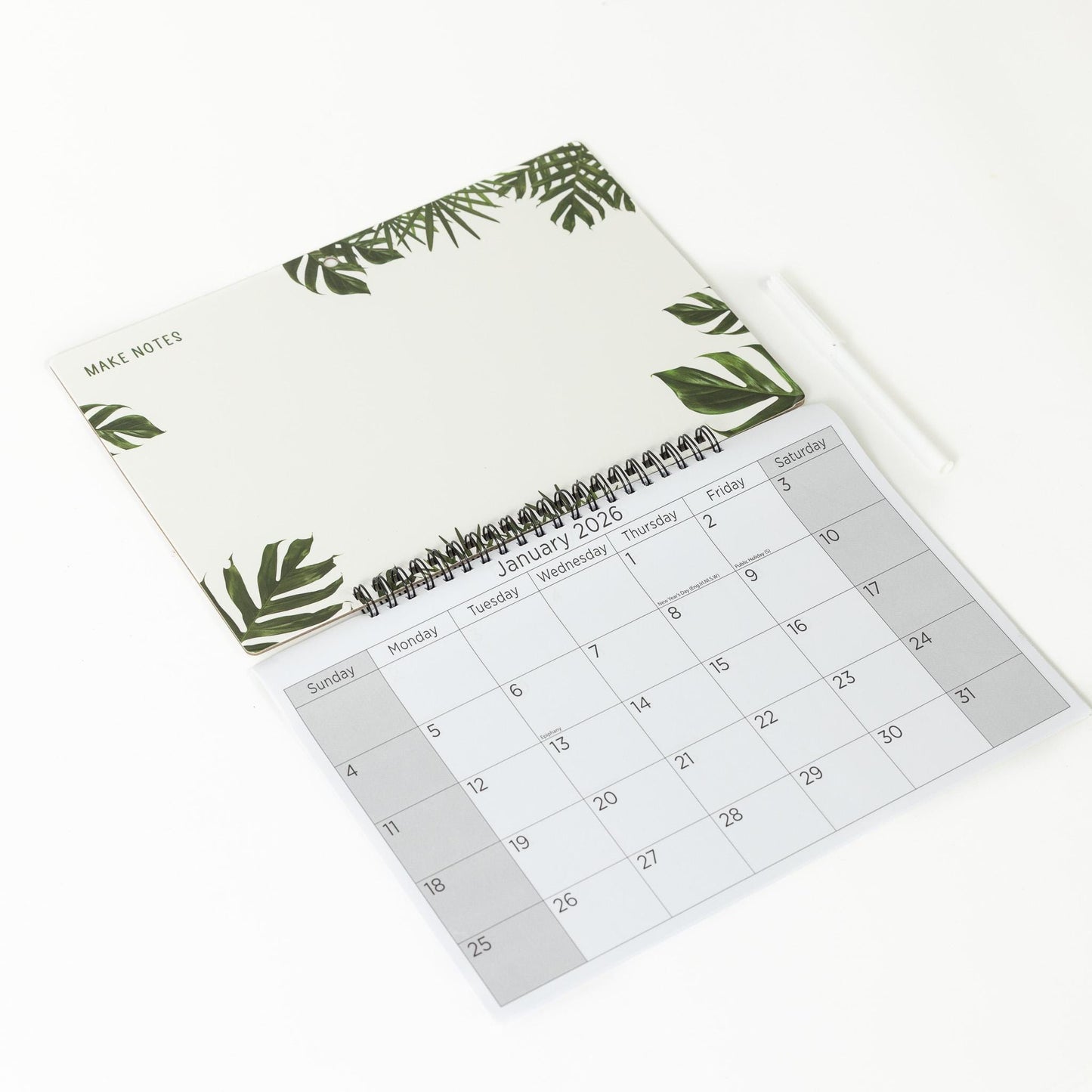 2026 Monthly Memo Board Wall Calendar Family Organiser White Board & Pen Etsy