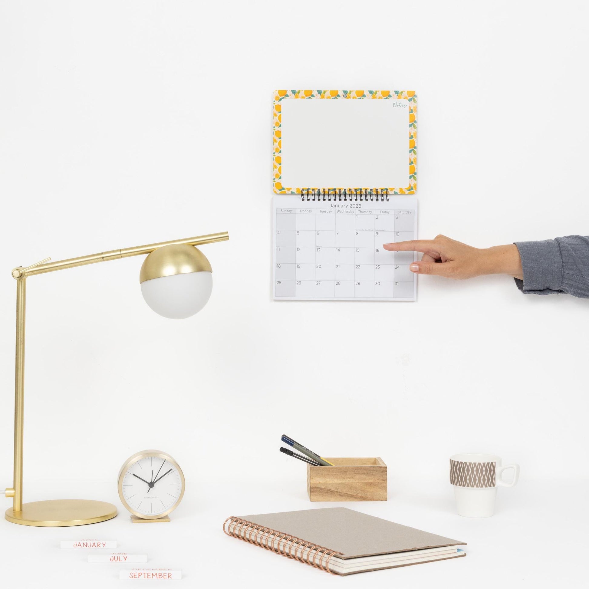 Monthly Calendar Memo Board 2026 Wall Family Organiser White Board with Pen Etsy