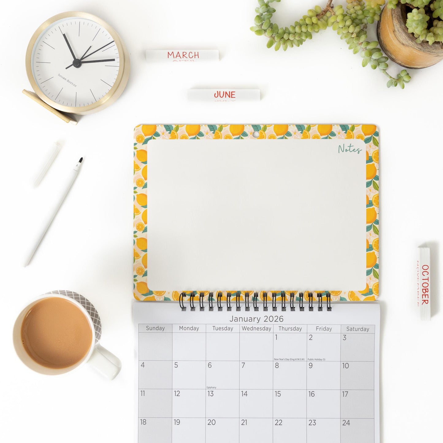 Monthly Calendar Memo Board 2026 Wall Family Organiser White Board with Pen Etsy