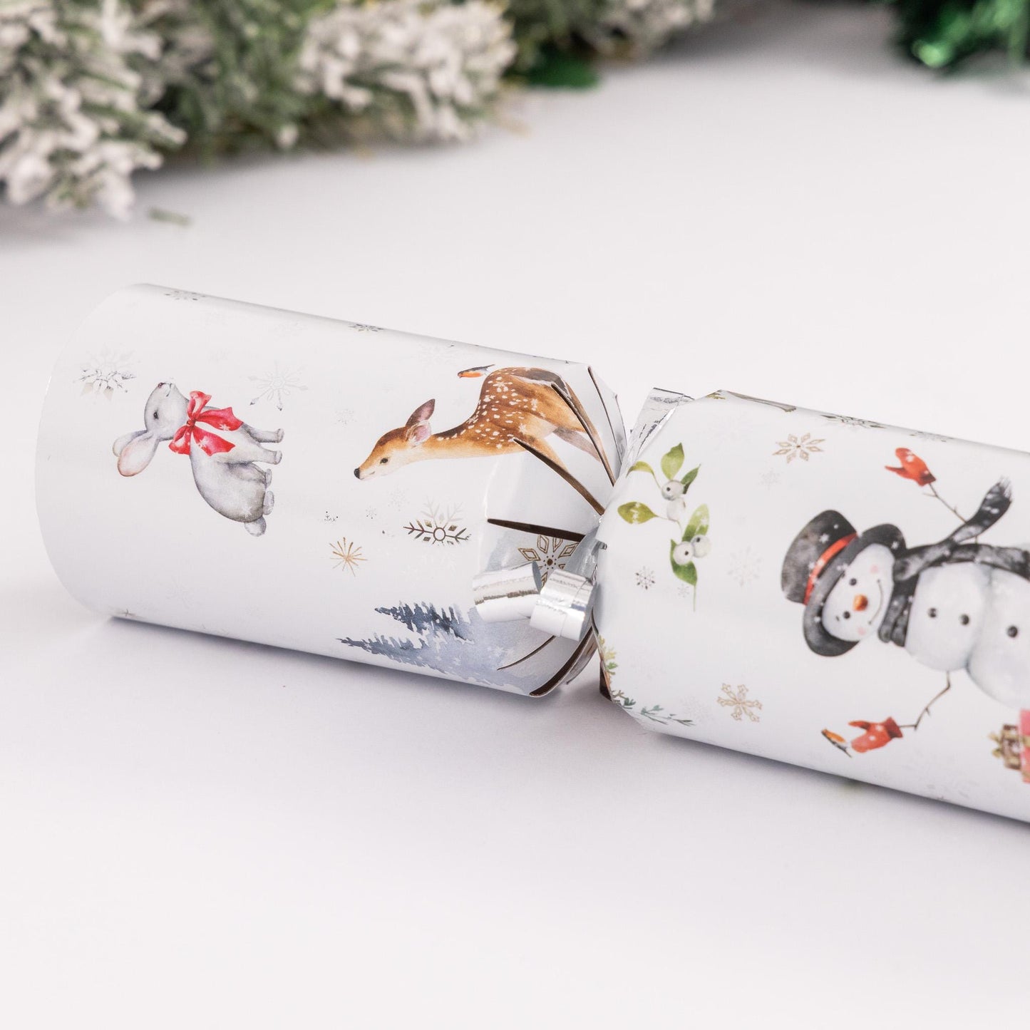 Christmas Cracker Make & Fill Your Own kit Makes 6 Crackers Hats Jokes Woodland Etsy