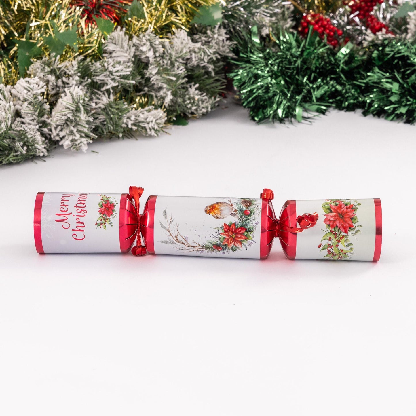 Christmas Cracker Make Fill Your Own kit Makes 6 Crackers Hats Joke Robin Etsy