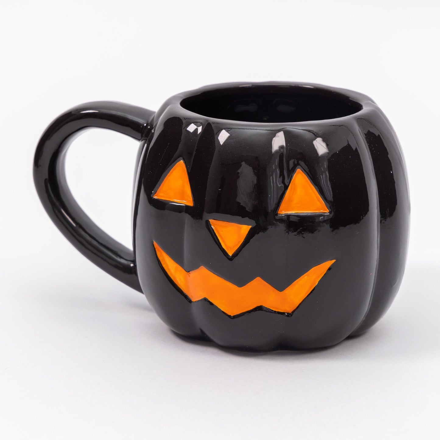 pumpkin Ceramic Mug 2x Cup Halloween Kitchen Accessory Tableware Food Drinks Etsy