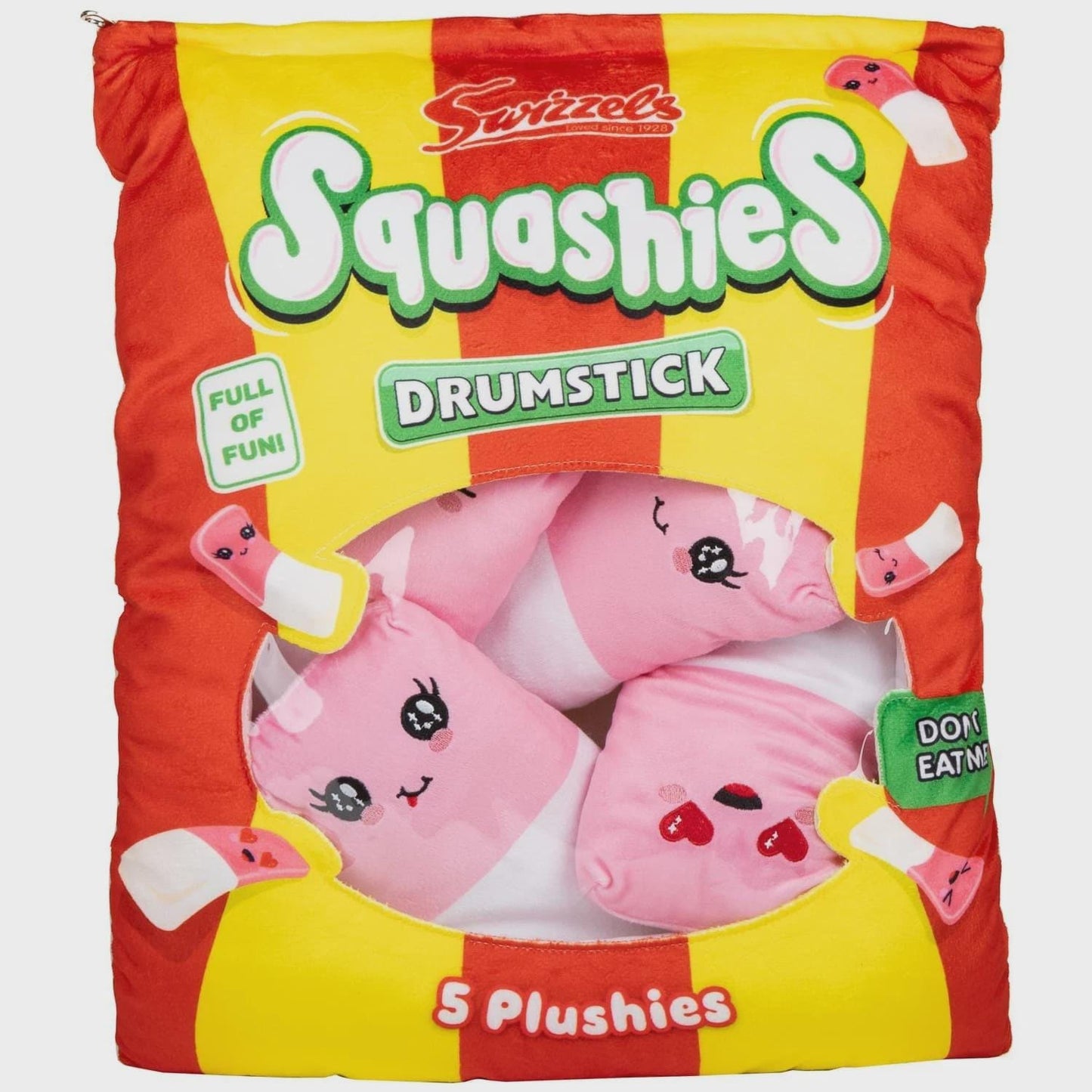 Swizzels Squashies Drumstick Pillow Bag of Plushies Soft Cushion Toy Gift Large Etsy