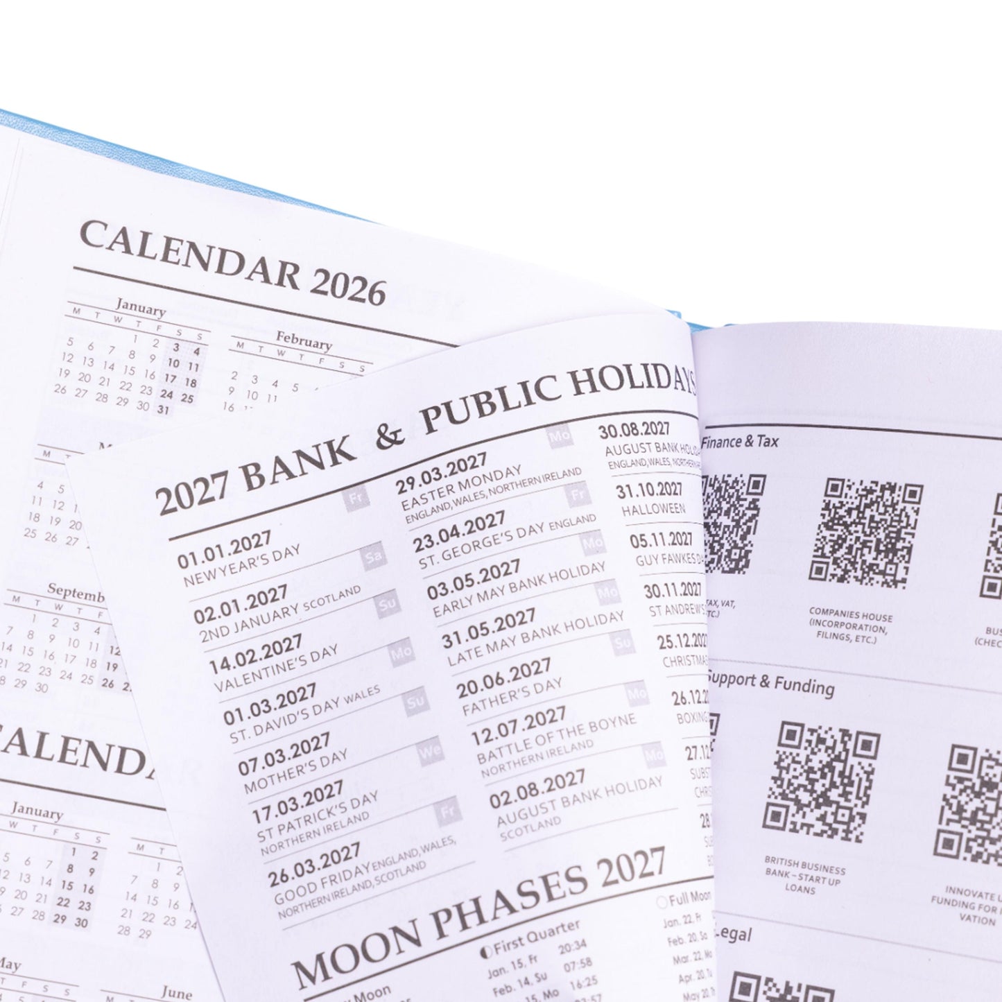 2027 Diary A5 Week To View Full Year Planner Desk Hardback FULL 2027 YEAR Etsy