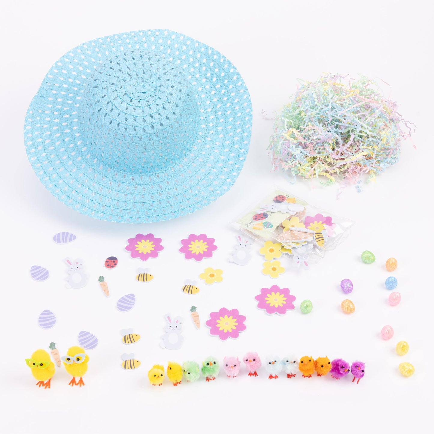 Easter Bonnet Boys Girls Hat To Decorate For Children's Parties Parades Summer blue Etsy