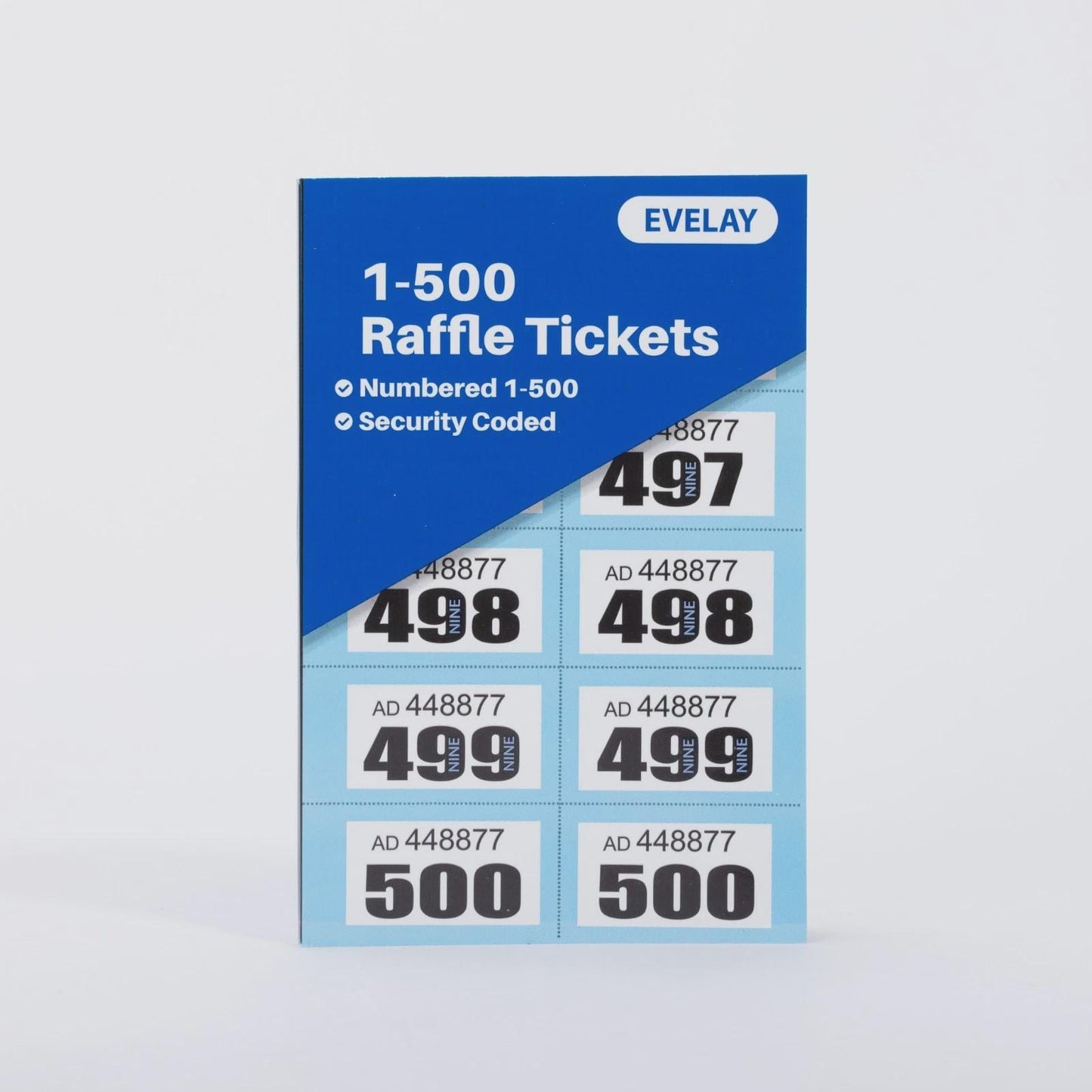 2 Books of 1-500 Cloakroom Raffle Tombola Draw Tickets Numbered Mixed colours Etsy