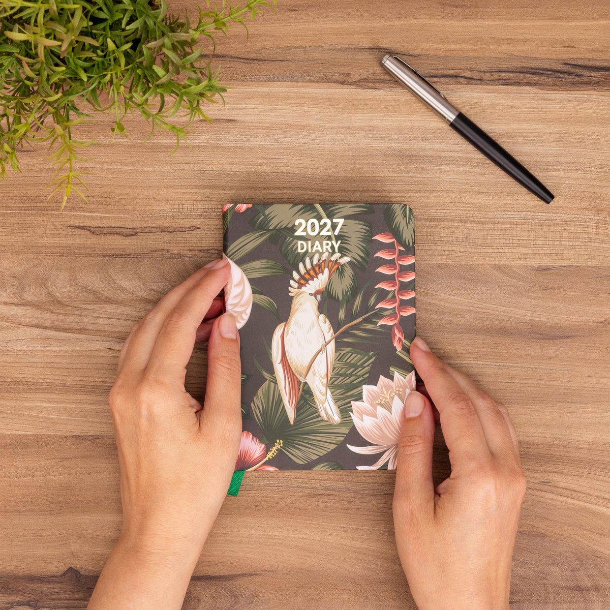 2027 Diary A6 Day to Page Full Year Planner Desk Hardback Luxury Printed Edge Etsy