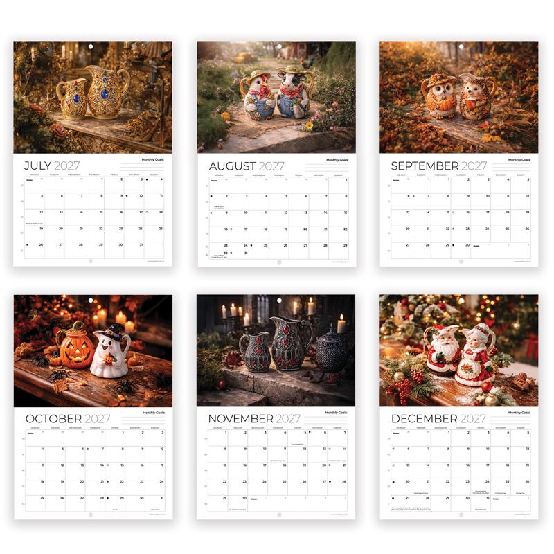 2027 Fun Just Jugs Funny Calendar Wall Monthly Planner Secret Santa Gift Etsy