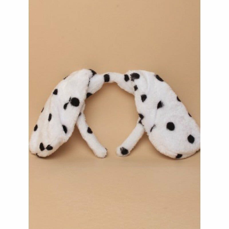 Dalmation Ears Headband Fancy Dress animal ears Costume Accessory One size fits all Keechi & co.