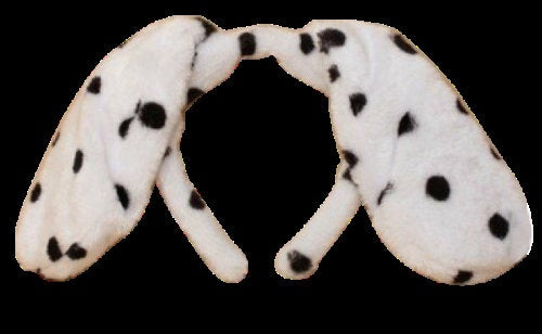 Dalmation Ears Headband Fancy Dress animal ears Costume Accessory One size fits all Keechi & co.