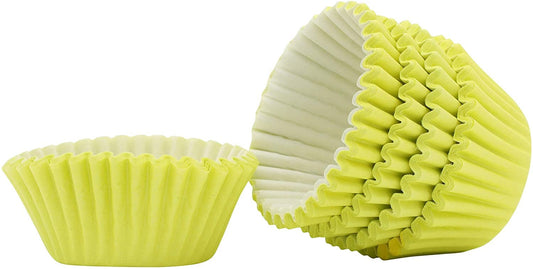 Lime Mini Cupcake Cases: Baking Cups, Pack of 100