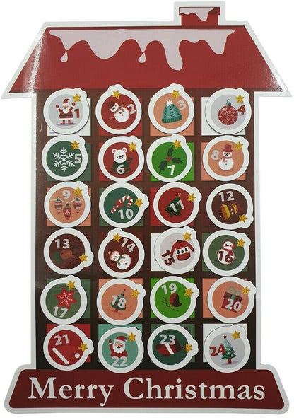 Magnetic Christmas Advent Countdown – Fridge House Set – image 2