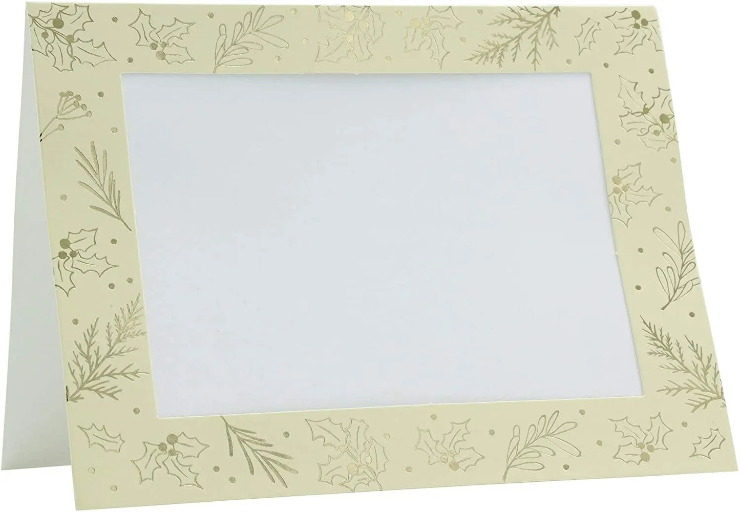 Christmas Photo Frame Cards & Envelopes  Personalised Any Family Picture pack of 6 Keechi & co.