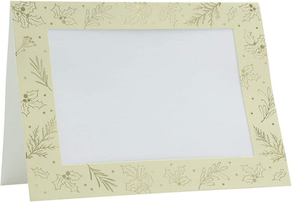 Christmas Photo Frame Cards & Envelopes – Pack of 6 – image 3